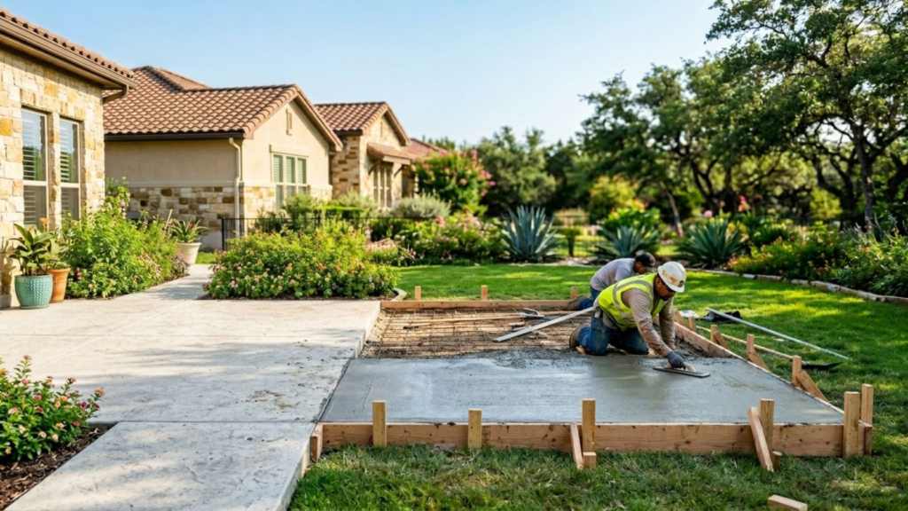 Concrete Patio Extensions
