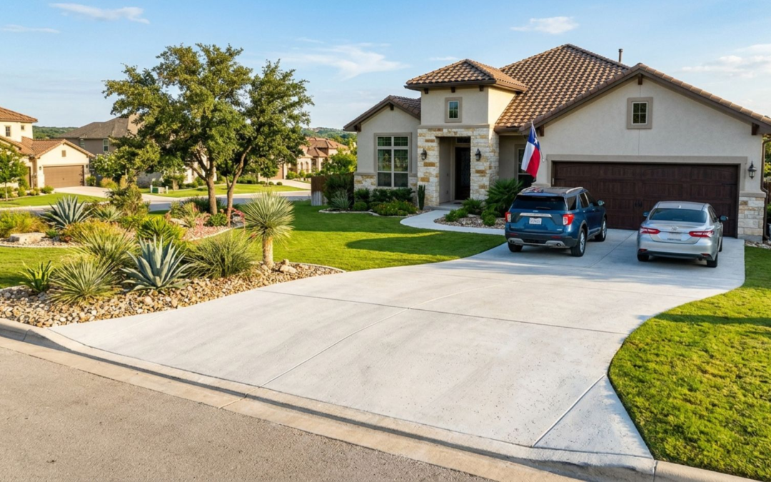 Top 5 Benefits Of Installing A Concrete Driveway In San Antonio