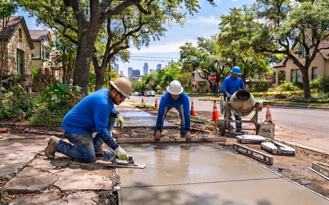 Choosing The Right Sidewalk Repair Contractors In San Antonio