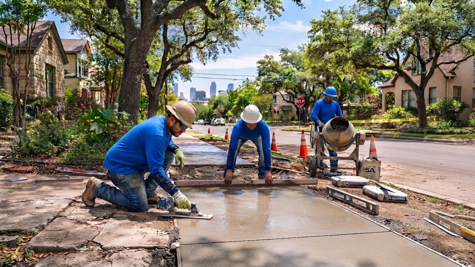 Sidewalk Repair Contractors