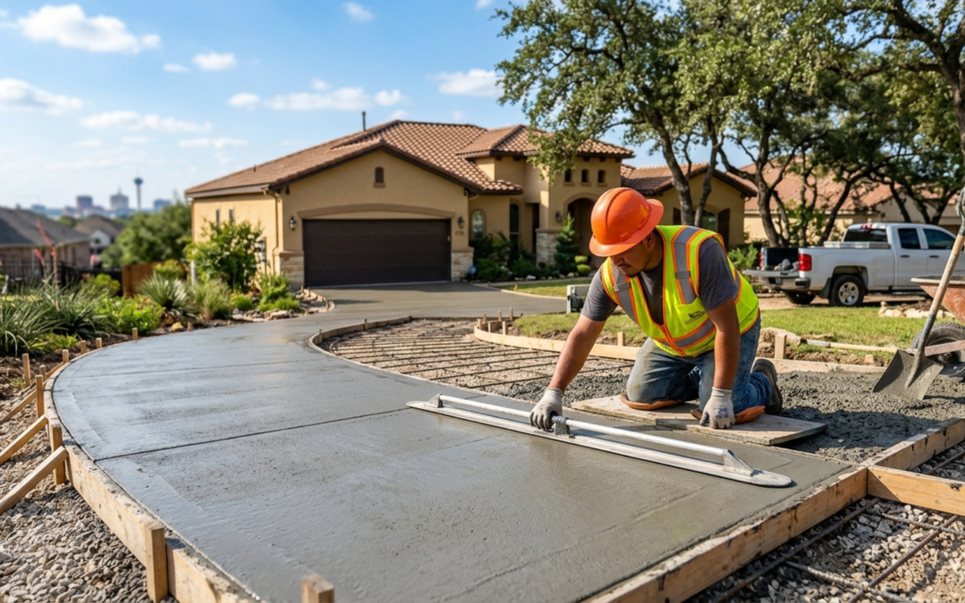 Concrete Driveway Installation In San Antonio: A Step-By-Step Guide