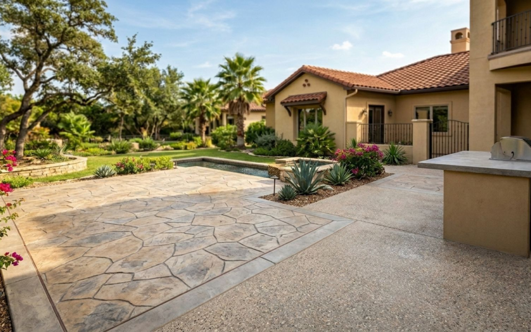 How To Choose The Best Concrete Patio Design In San Antonio