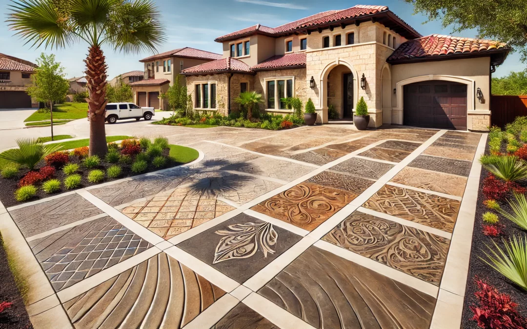Decorative Concrete Ideas for San Antonio Homes