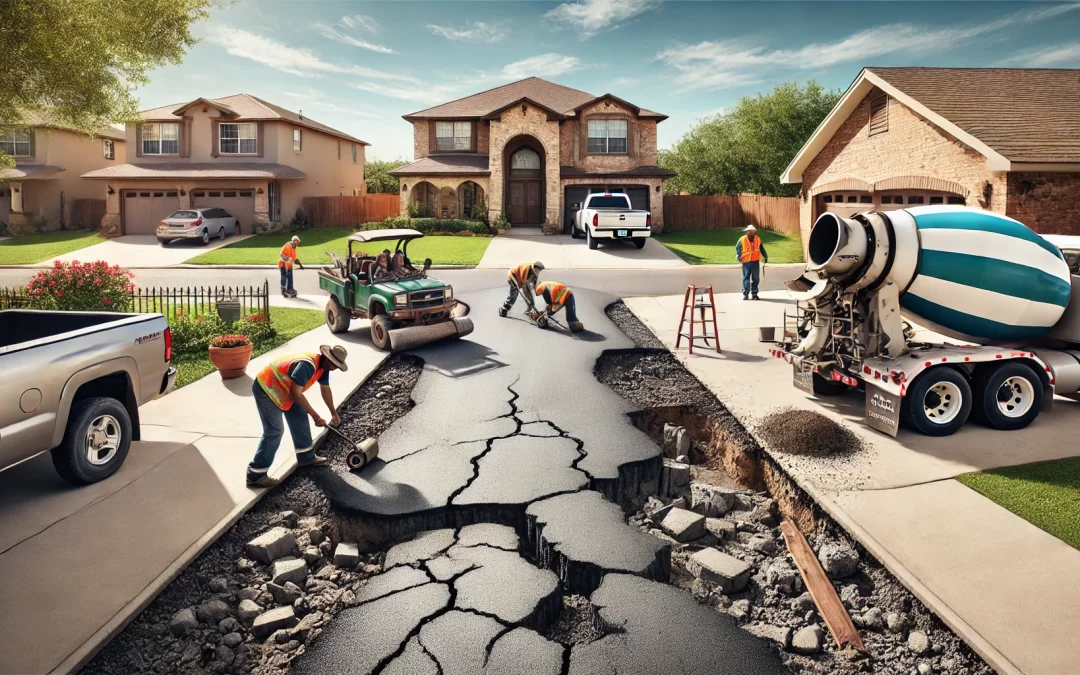 Driveway Repair in San Antonio: Common Issues and Solutions