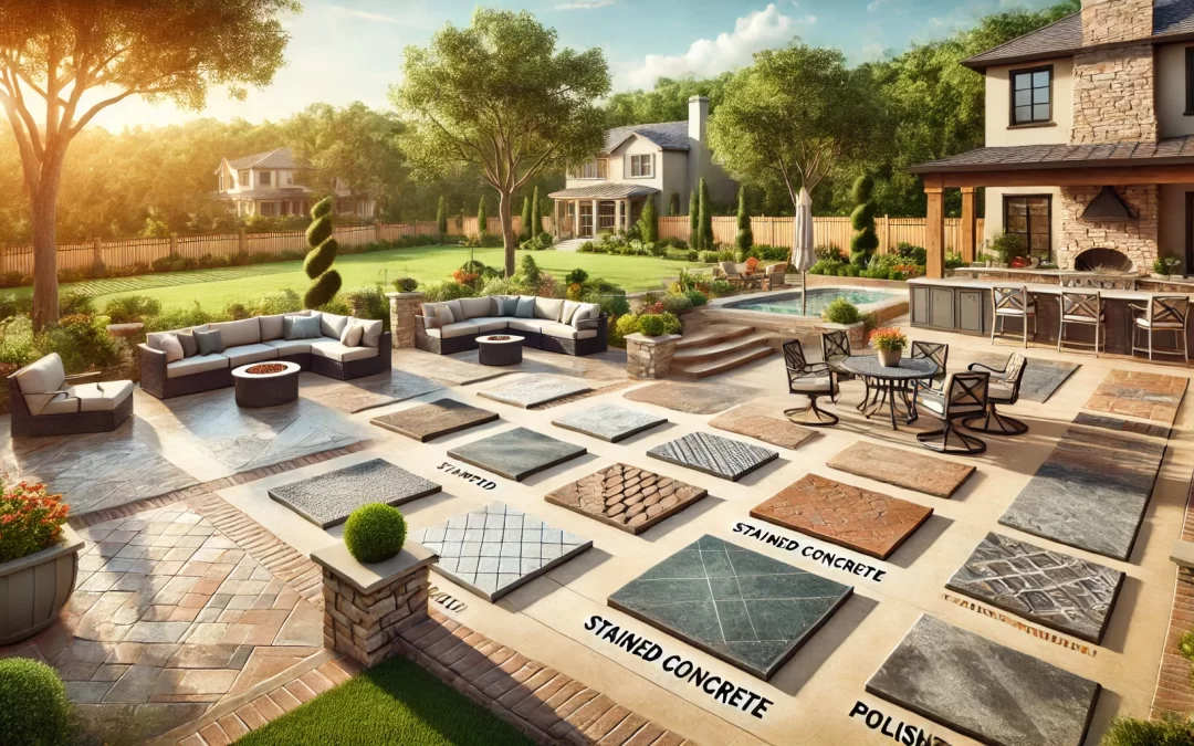 How to Choose the Best Concrete Patio Design in San Antonio