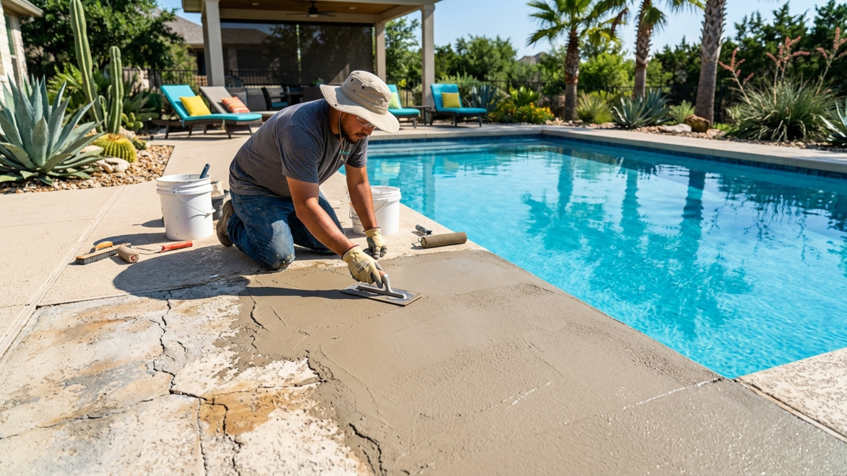 Pool Deck Repair Services