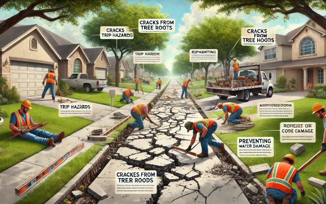 San Antonio Sidewalk Repair: When and Why It’s Needed