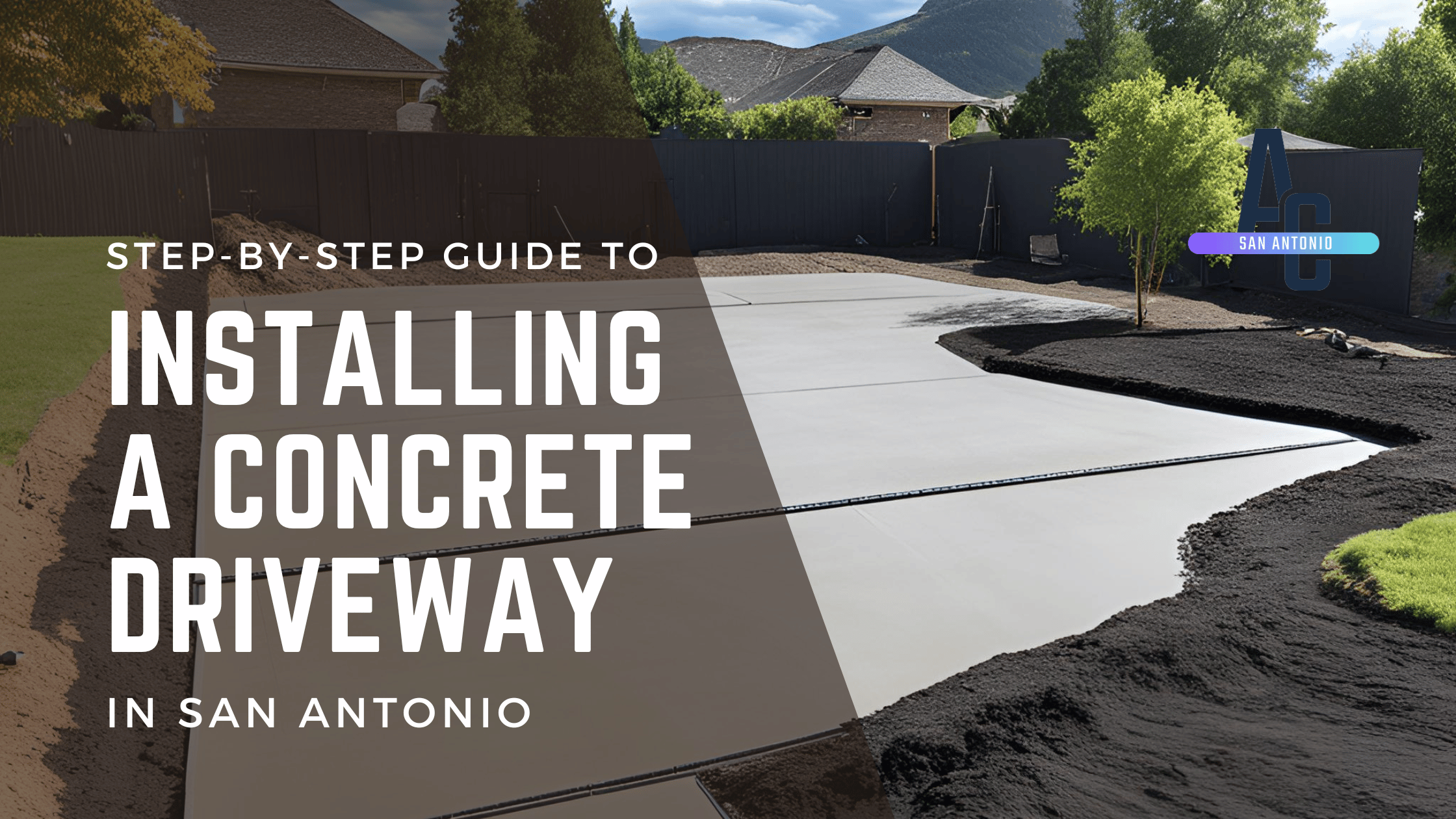 Installing a Concrete Driveway