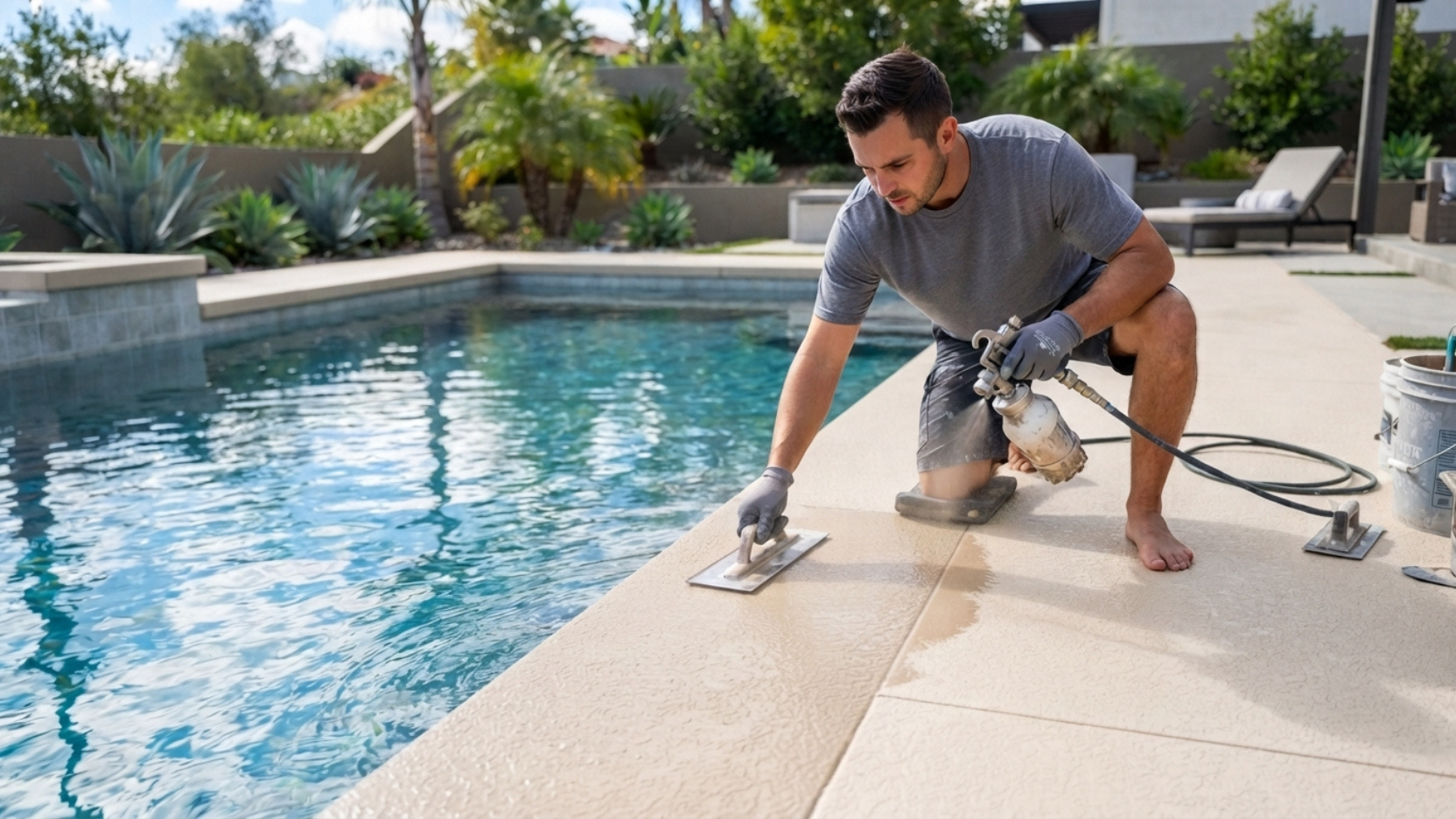 Pool Deck Repair