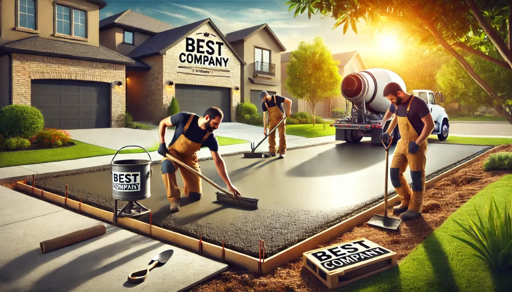 Concrete Driveway Installation