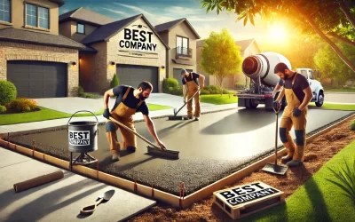 Concrete Driveway Installation: Choosing the Best Company in San Antonio