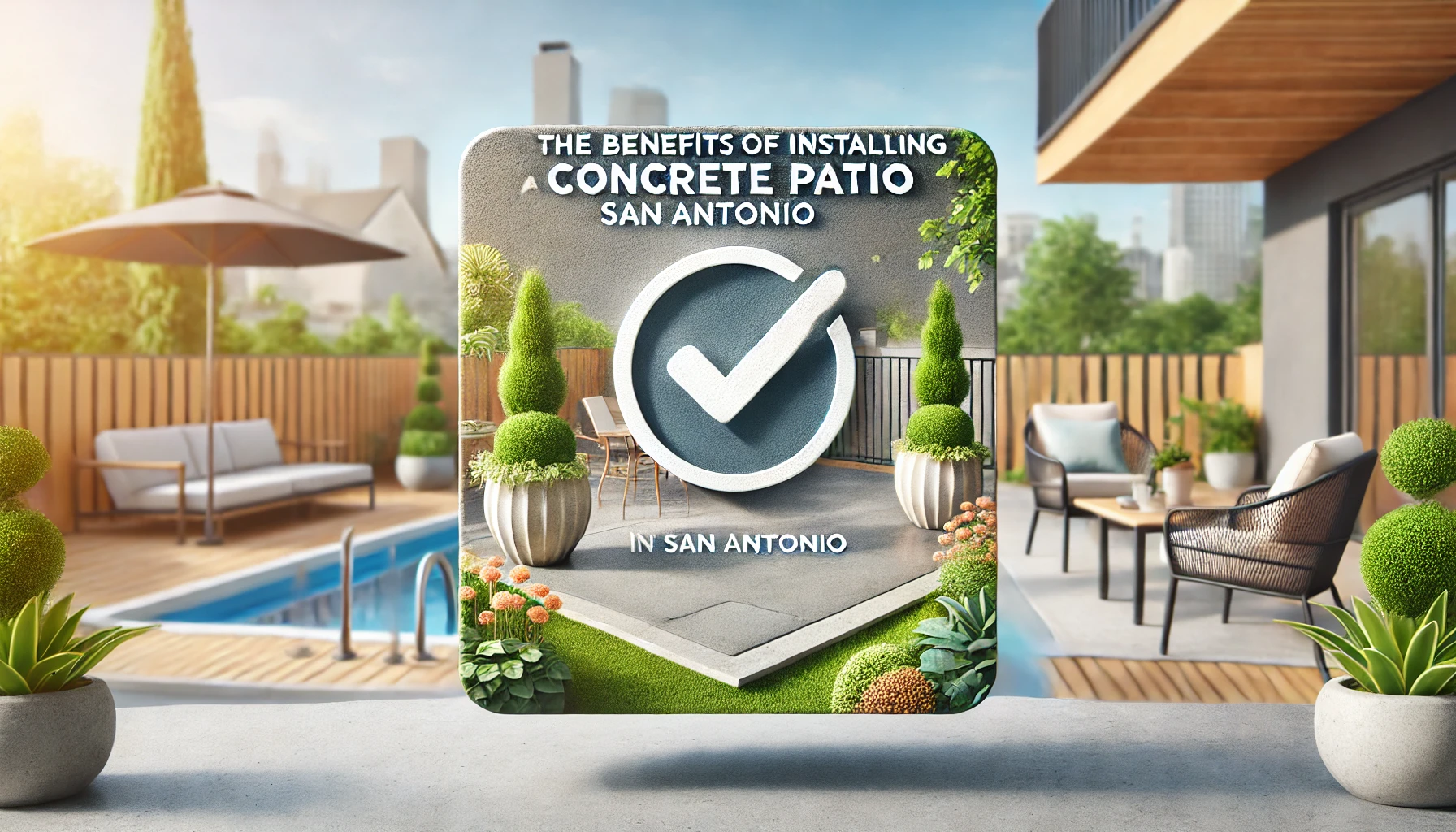 The Benefits of Installing a Concrete Patio in San Antonio