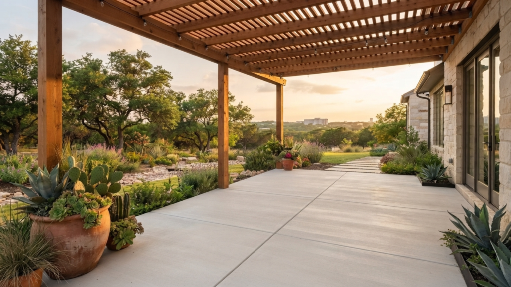 Concrete Patio