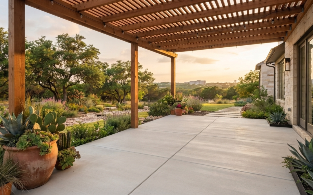 How To Maintain Your Concrete Patio In San Antonio