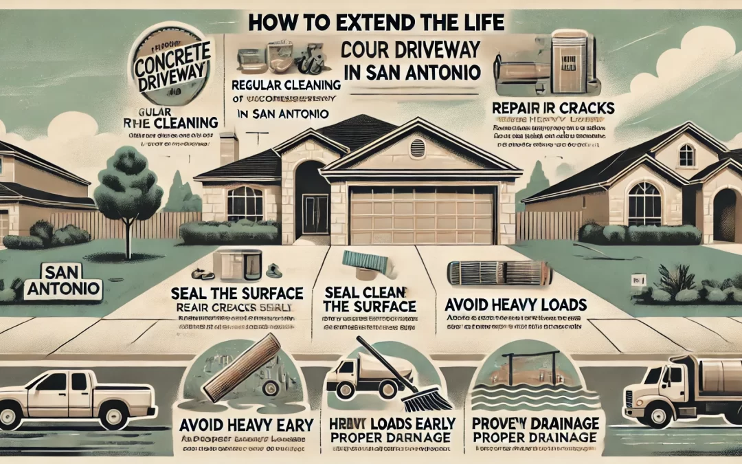 How to Extend the Life of Your Concrete Driveway in San Antonio