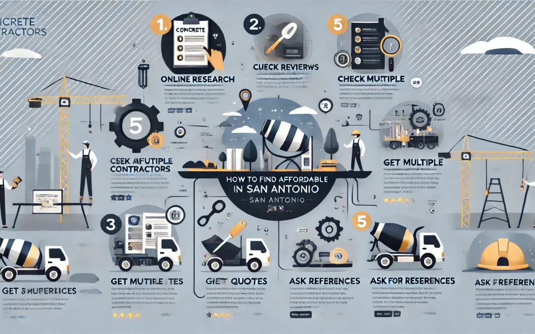 How to Find Affordable Concrete Contractors in San Antonio