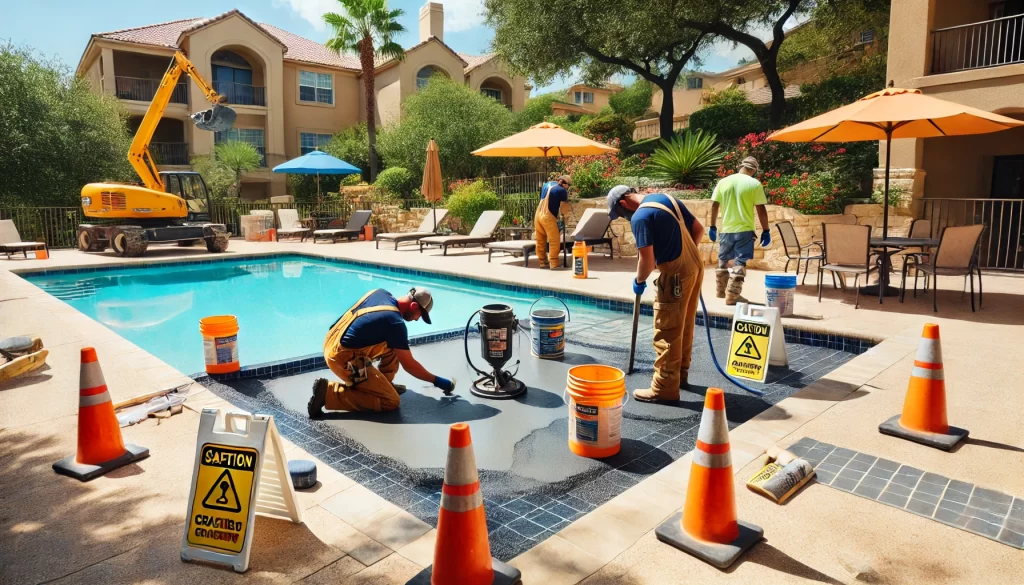 Pool Deck Repair