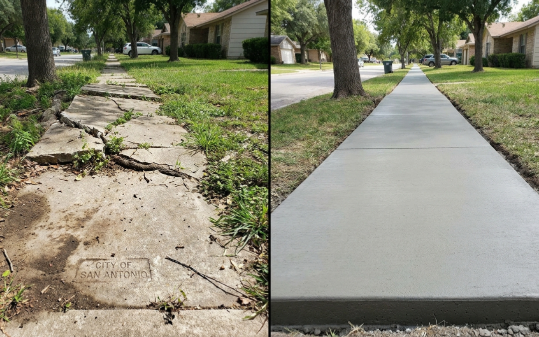 San Antonio Sidewalk Repair | Tips For Homeowners