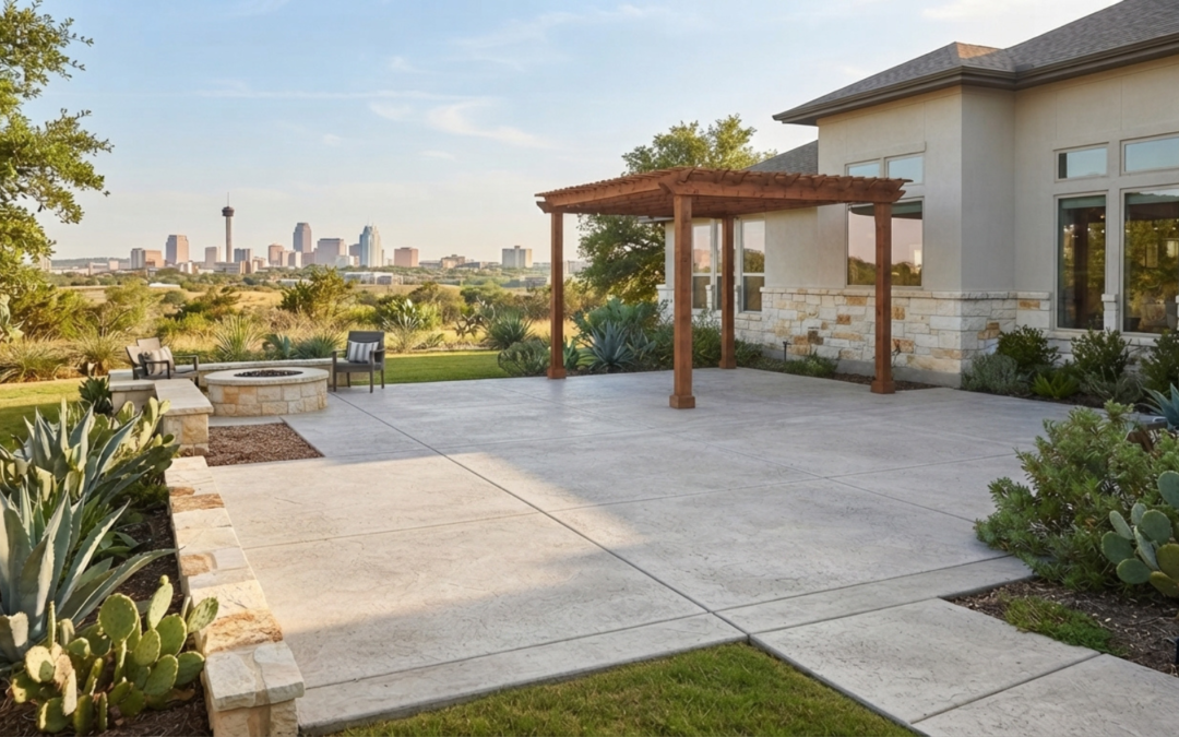 The Benefits Of Installing A Concrete Patio In San Antonio