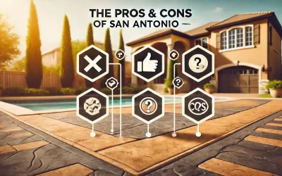 The Pros and Cons of Stamped Concrete in San Antonio