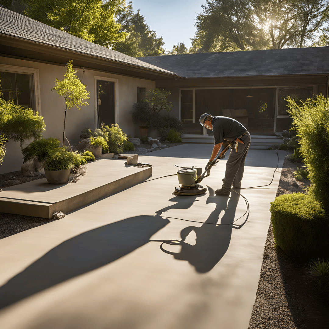 Concrete Patio Resurfacing in San Antonio