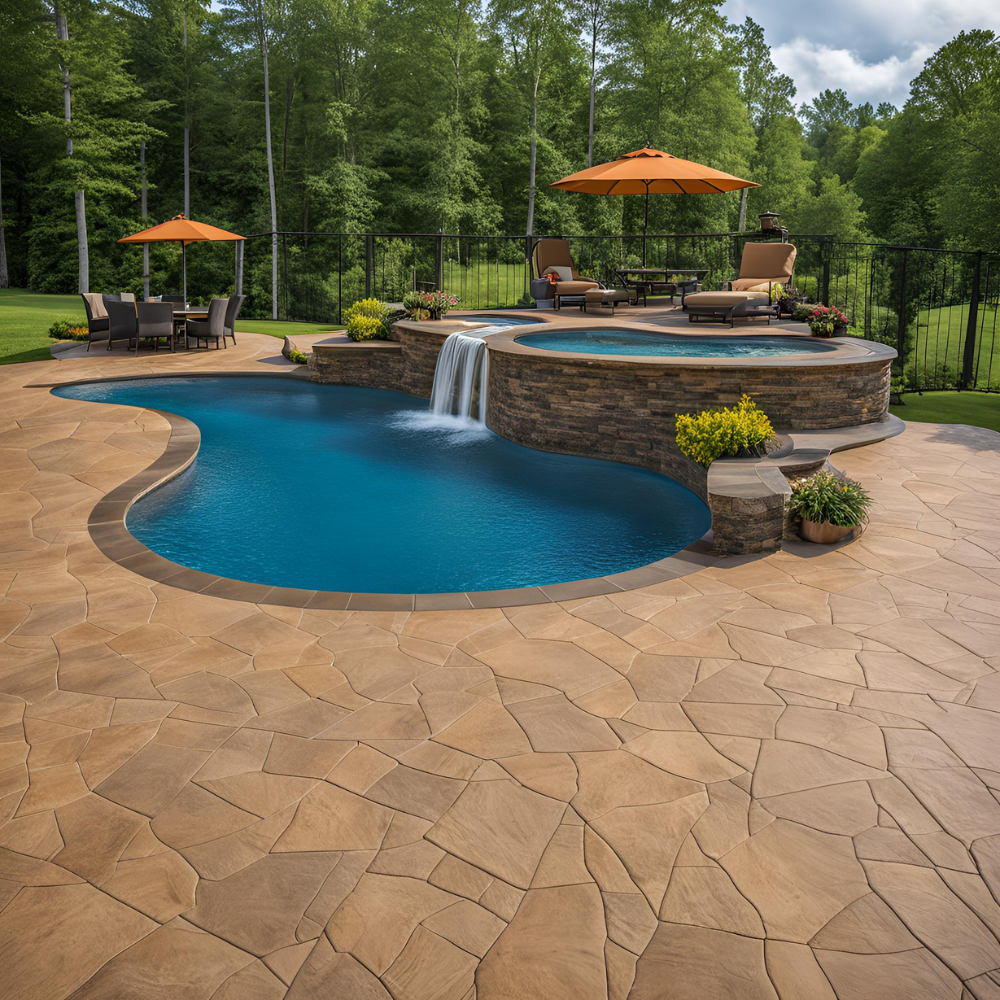 Why Choose Stamped Concrete for Your Pool Deck