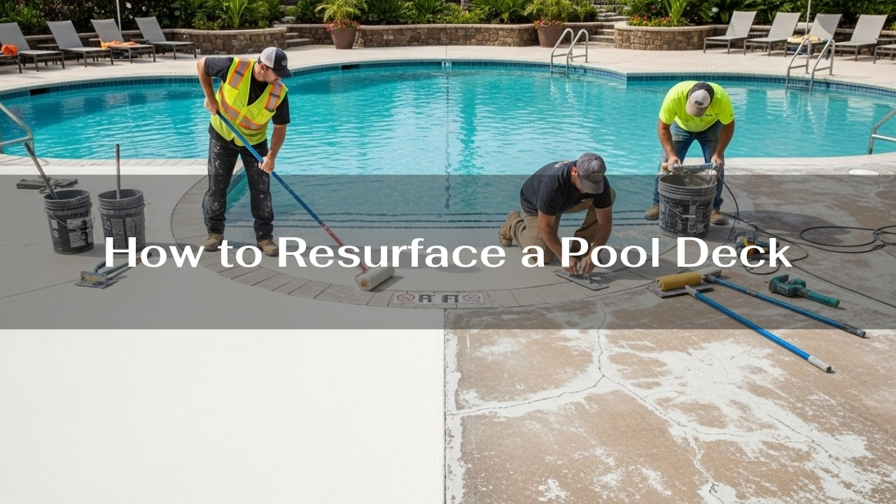 Consider Pool Deck Resurfacing