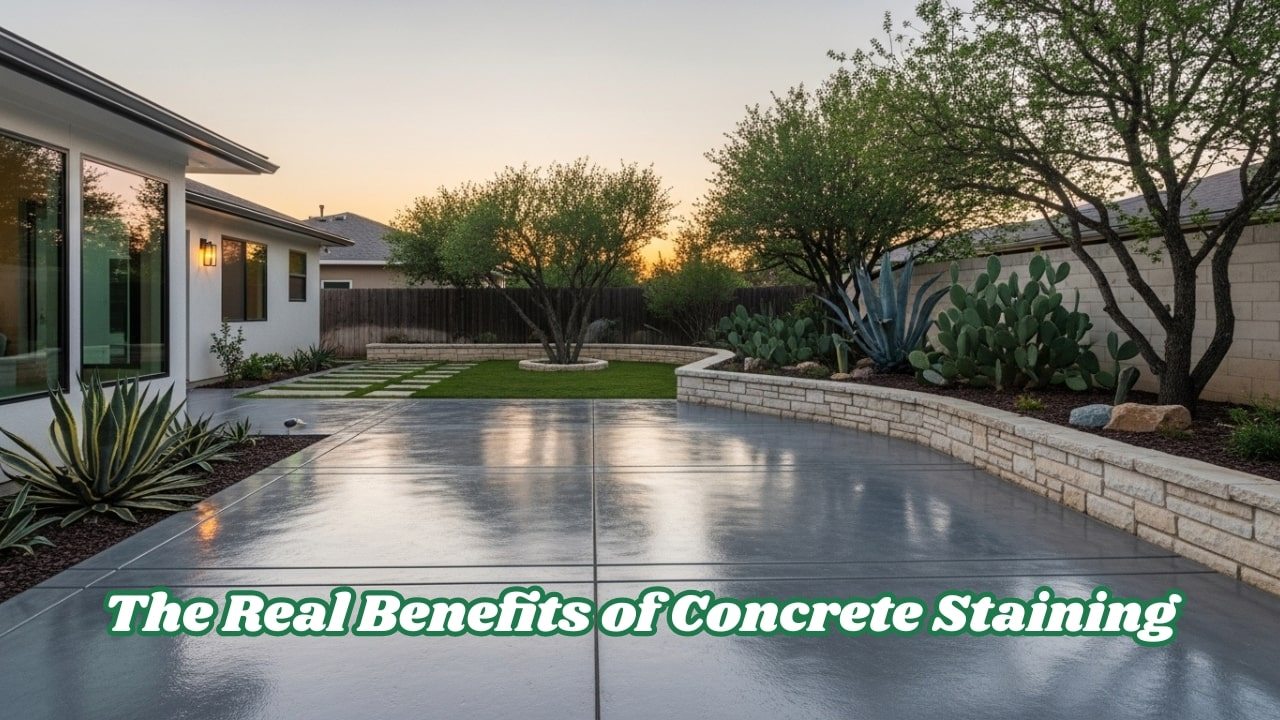 How Concrete Staining 