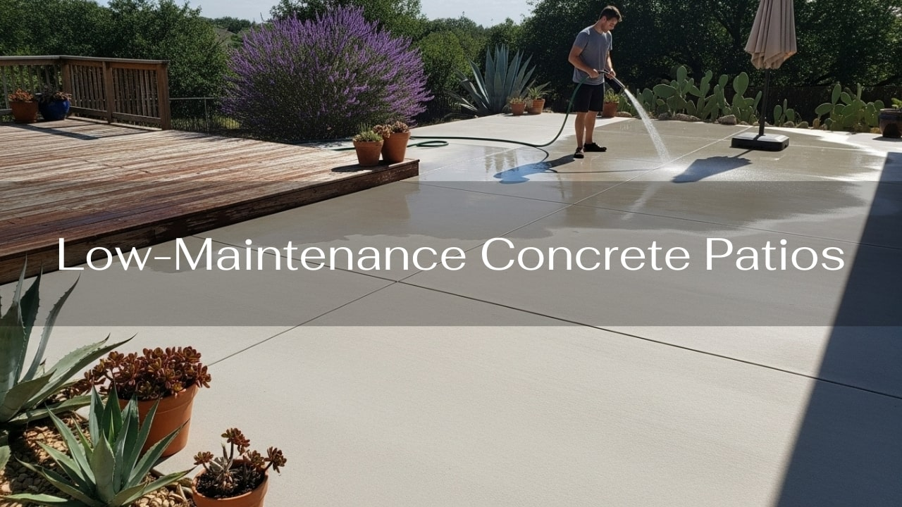Benefits of a Concrete Patio