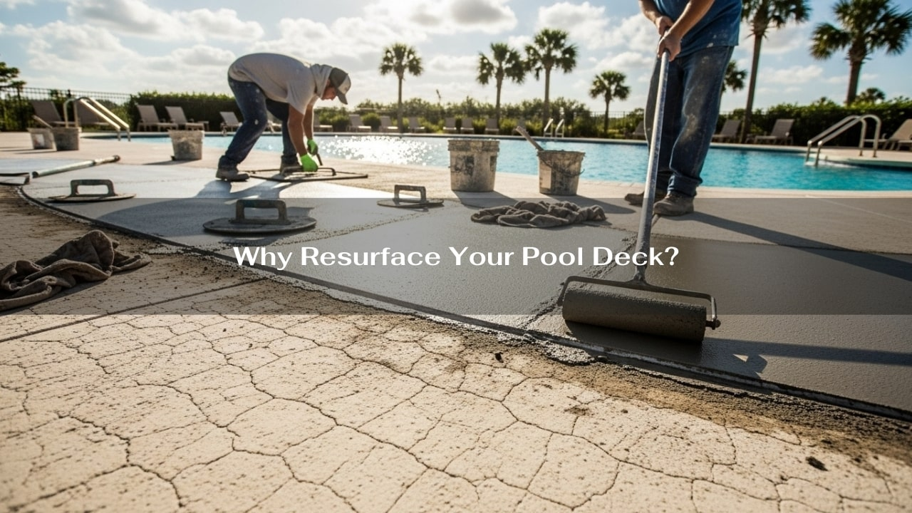Benefits of Pool Deck Resurfacing 
