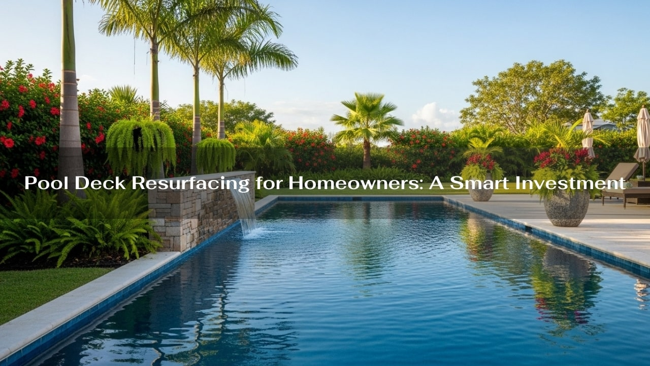 Benefits of Pool Deck Resurfacing 