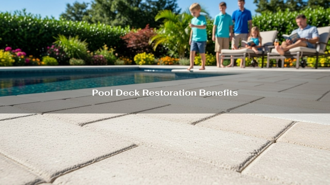 Benefits of Pool Deck Resurfacing