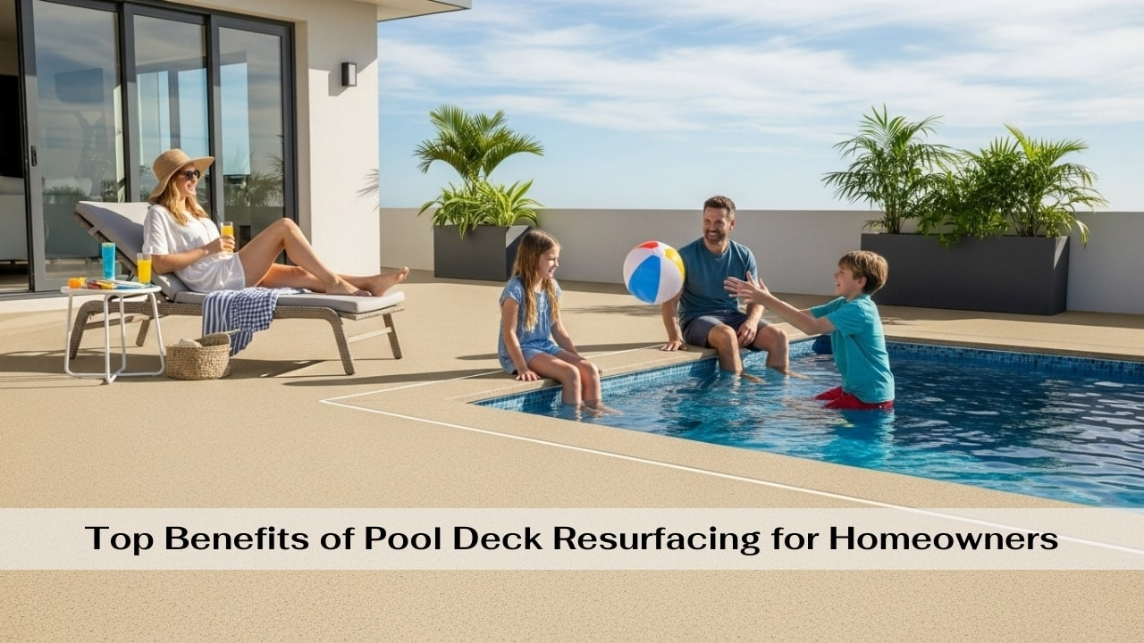 Top Benefits of Pool Deck Resurfacing for Homeowners