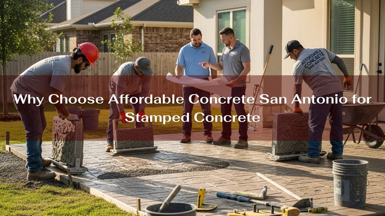 Benefits of Stamped Concrete