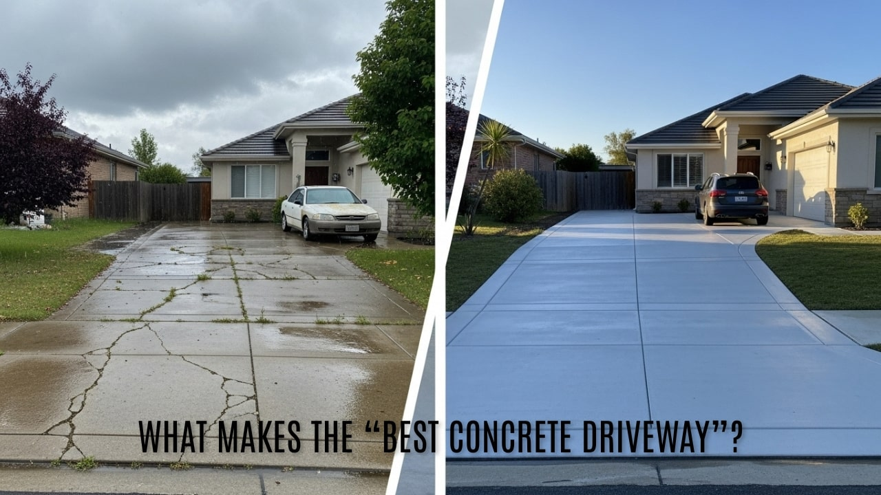 Best Concrete Driveway
