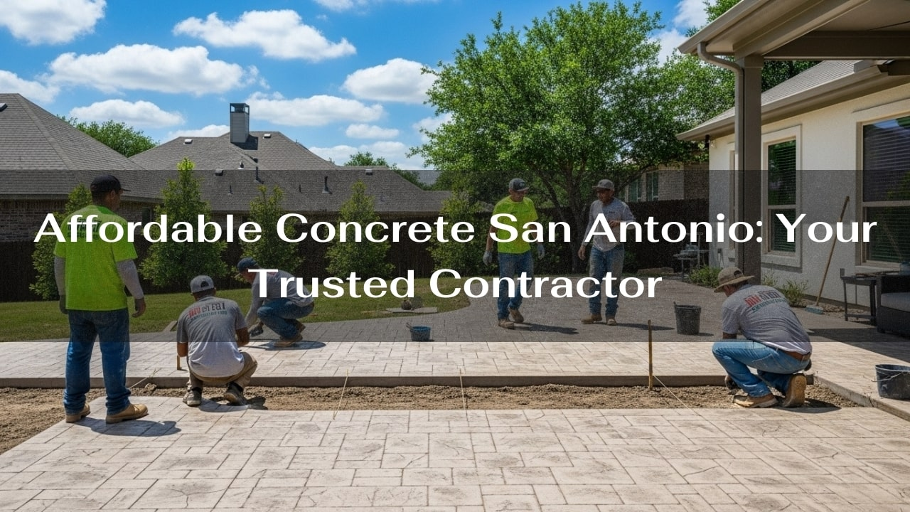 Choose a Concrete Patio