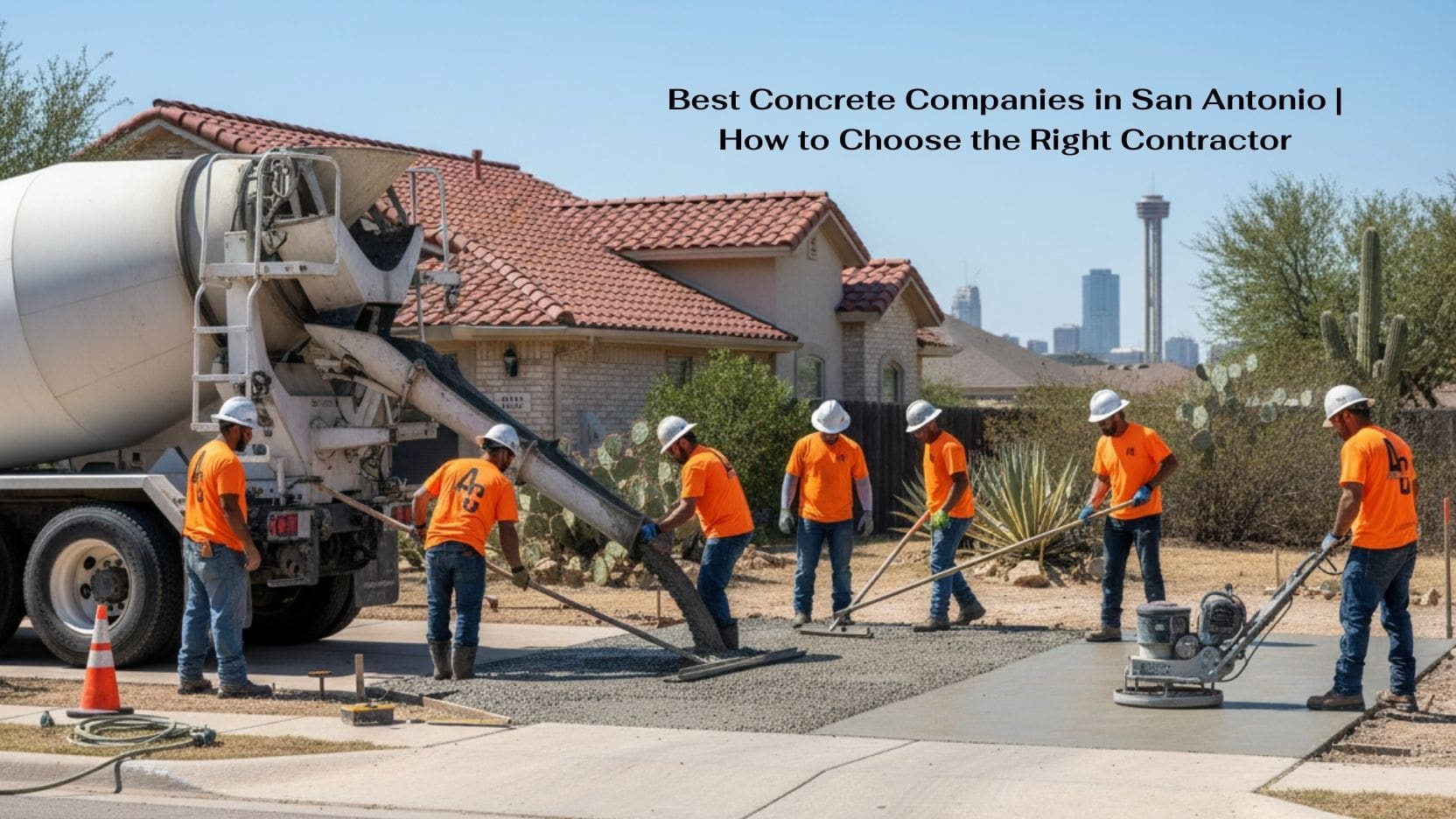 Best Concrete Companies in San Antonio | How to Choose the Right Contractor