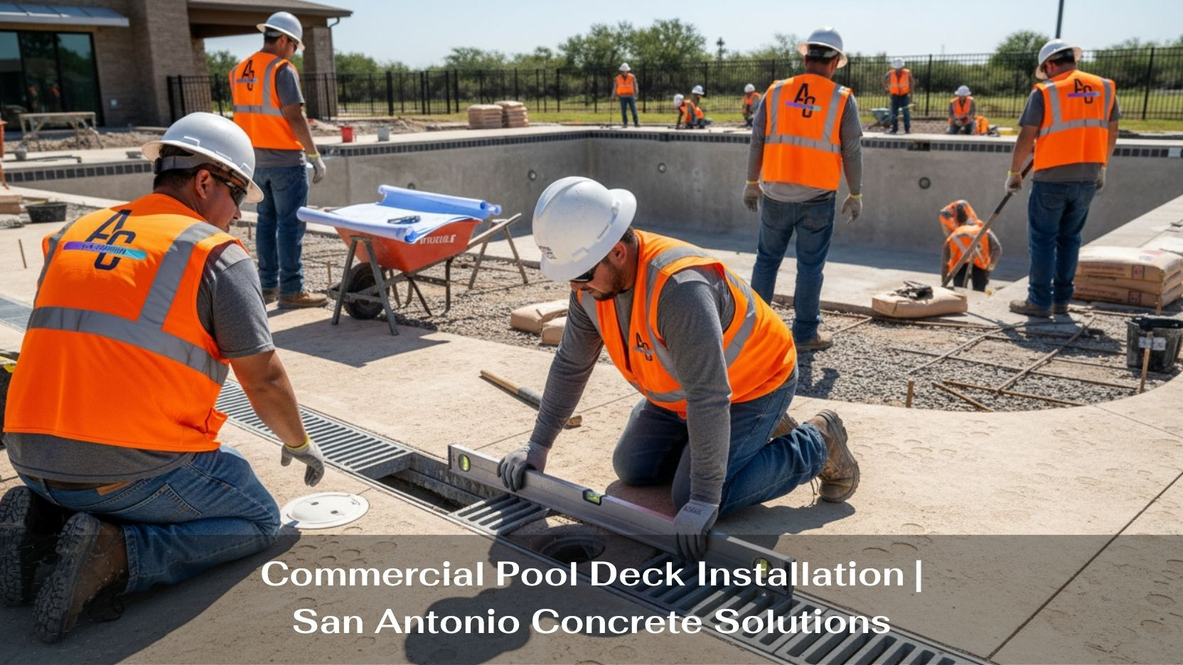 Commercial Pool Deck Installation San Antonio Concrete Solutions-min Commercial Pool Deck Installation