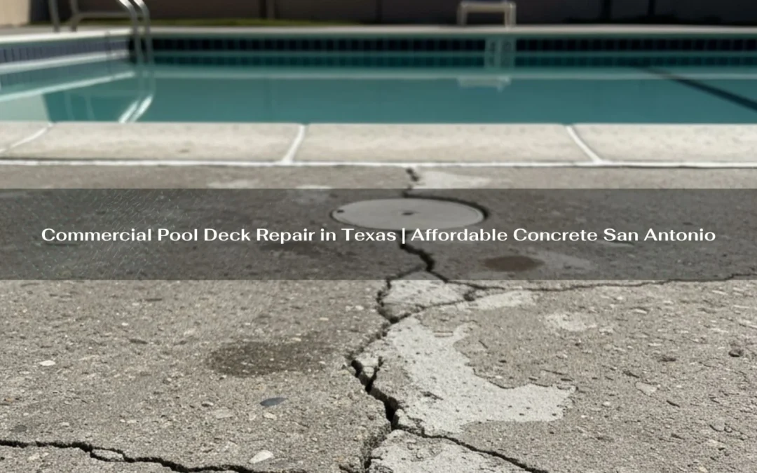 Commercial Pool Deck Repair in Texas | Affordable Concrete San Antonio