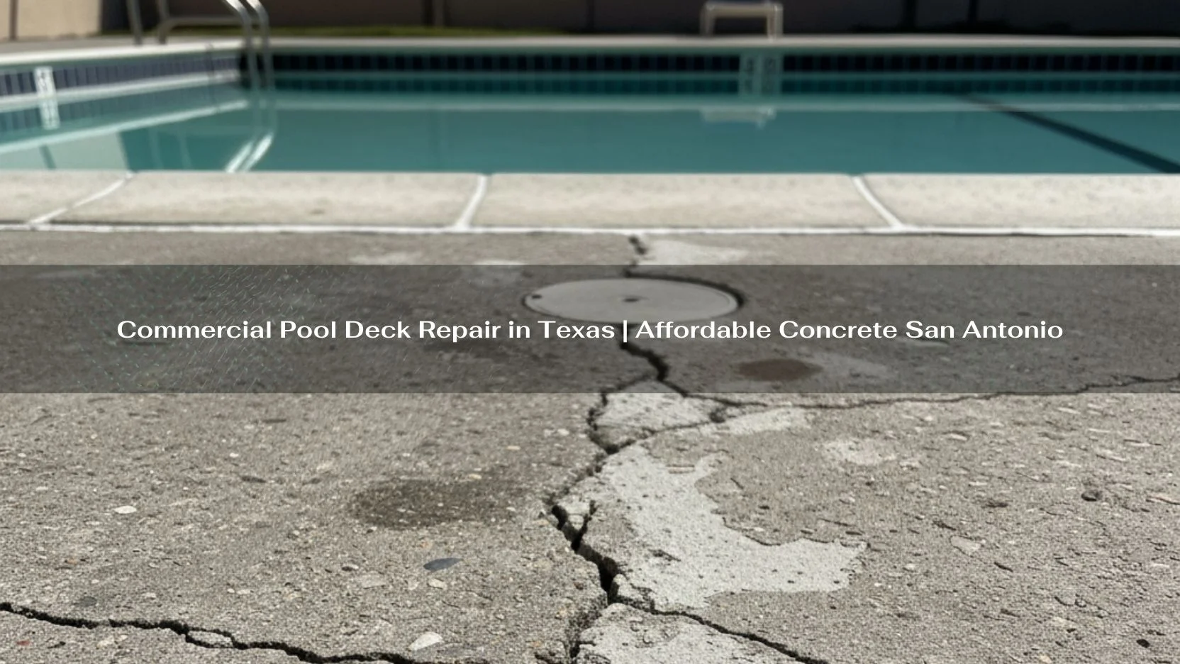 Commercial Pool Deck Repair in Texas