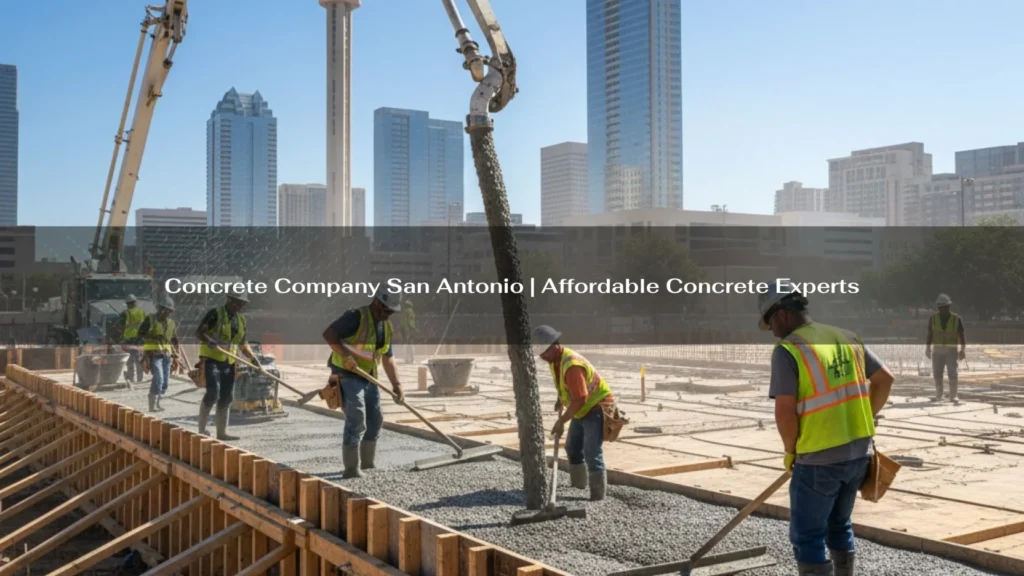 Concrete Company San Antonio