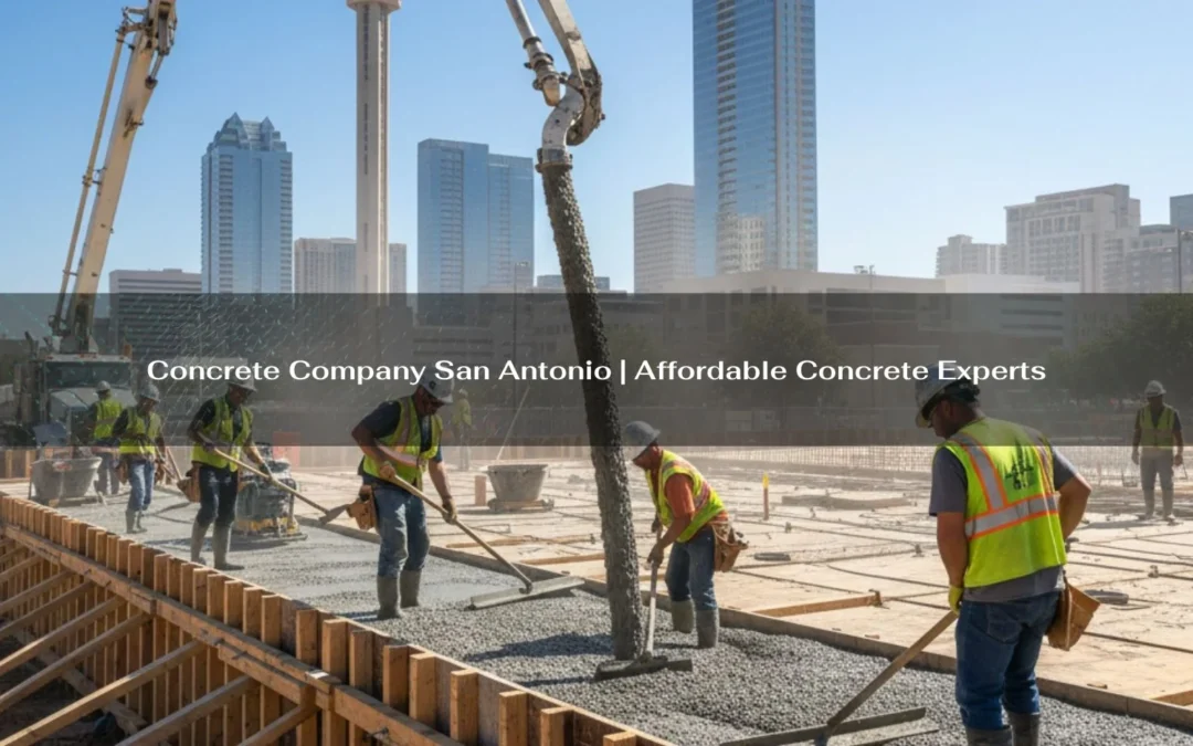 Concrete Company San Antonio | Affordable Concrete Experts