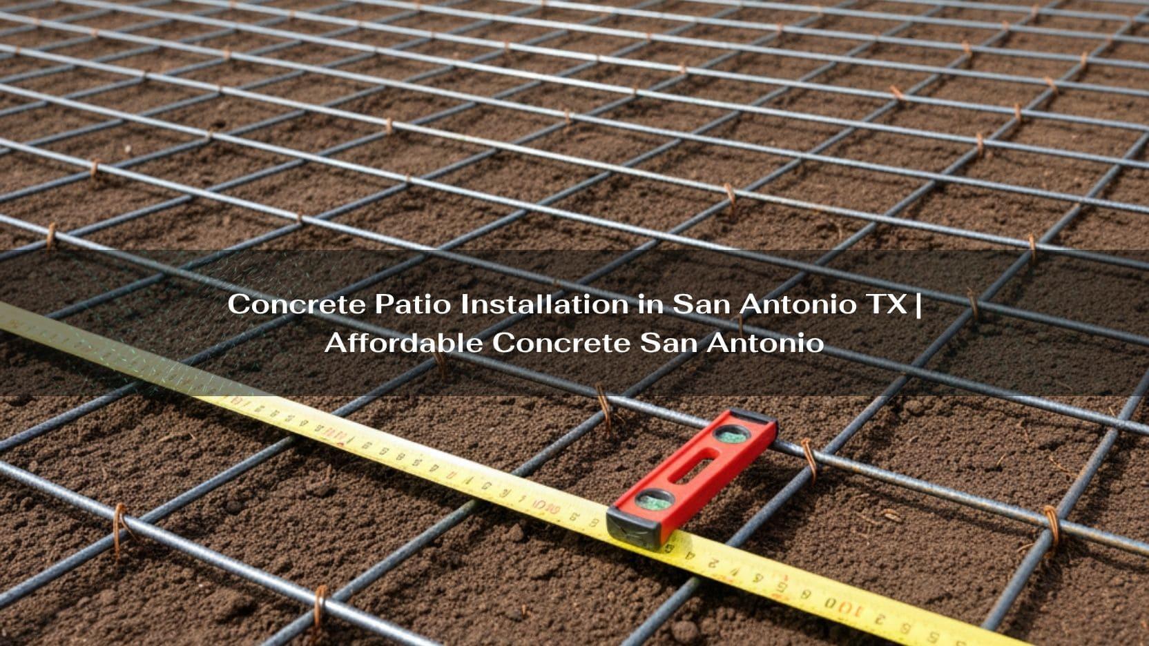 Concrete Patio Installation in San Antonio TX | Affordable Concrete San Antonio
