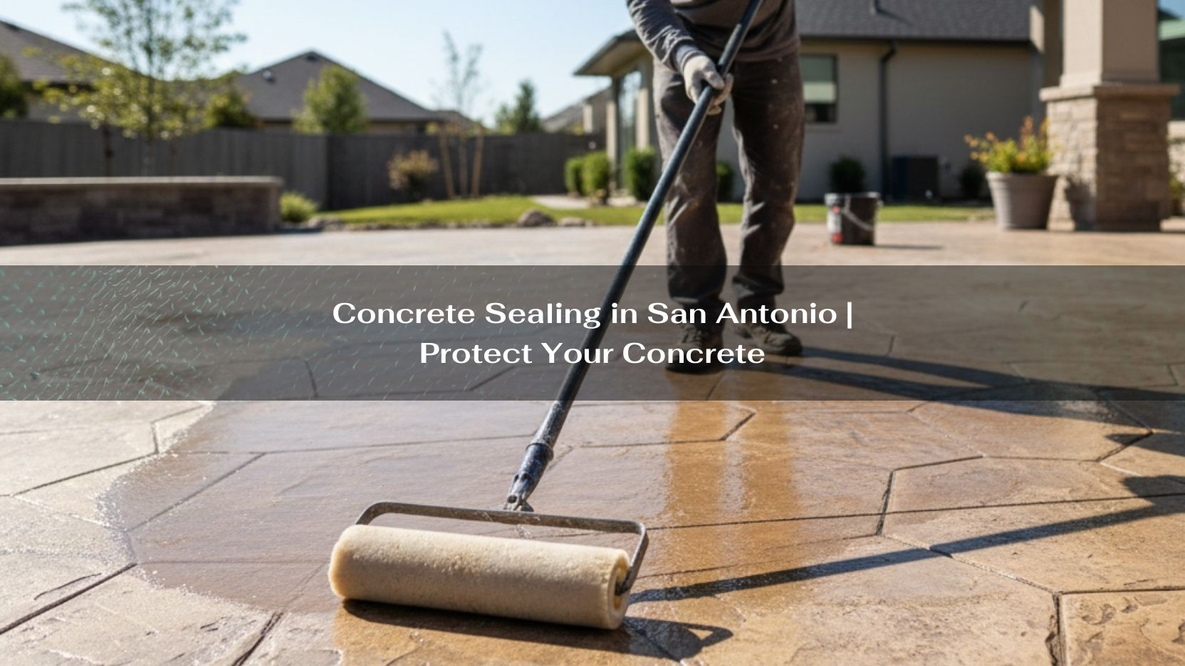 Concrete Sealing in San Antonio | Protect Your Concrete