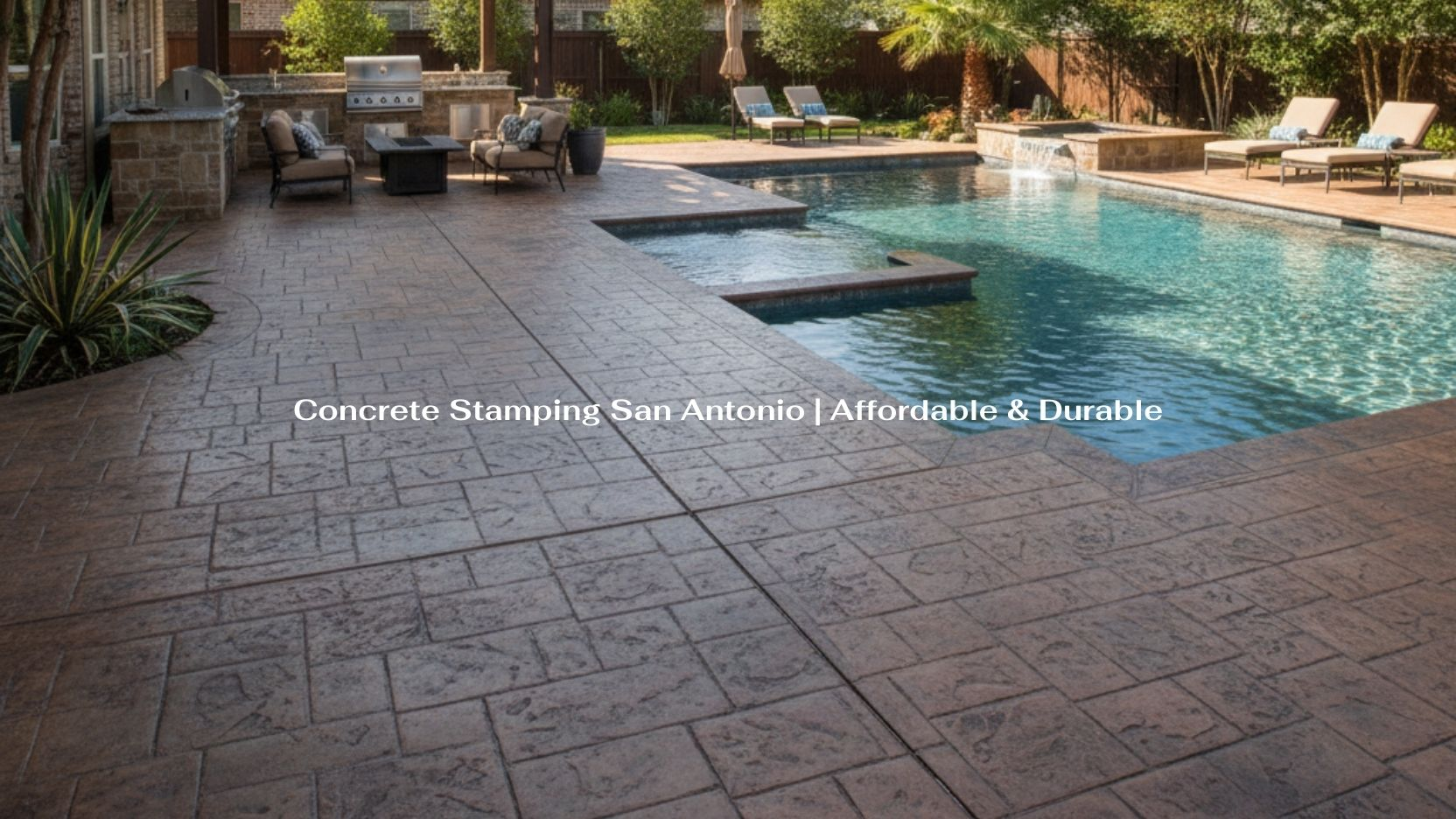 Concrete Stamping San Antonio | Affordable & Durable