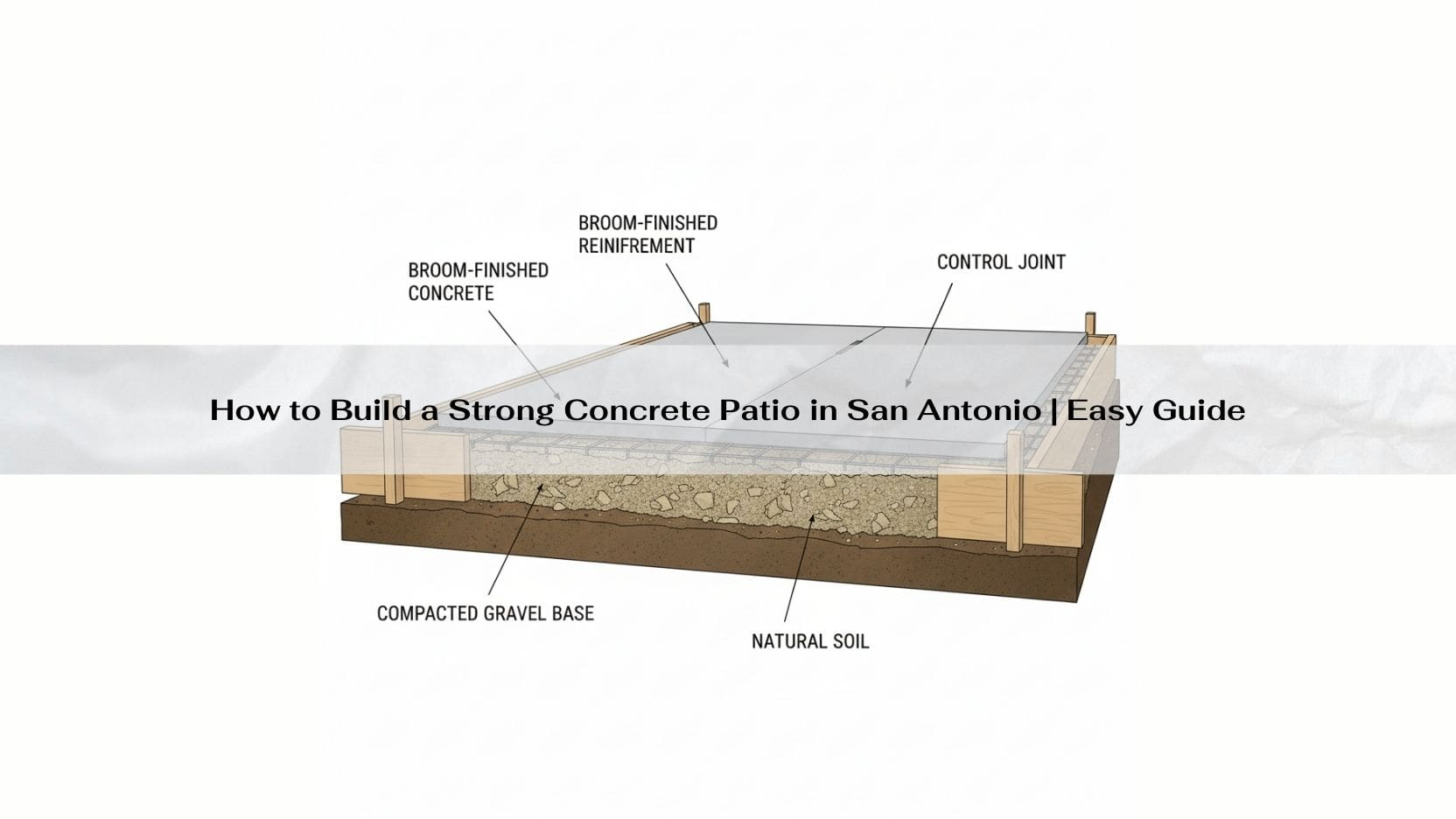 How to Build a Strong Concrete Patio in San Antonio | Easy Guide