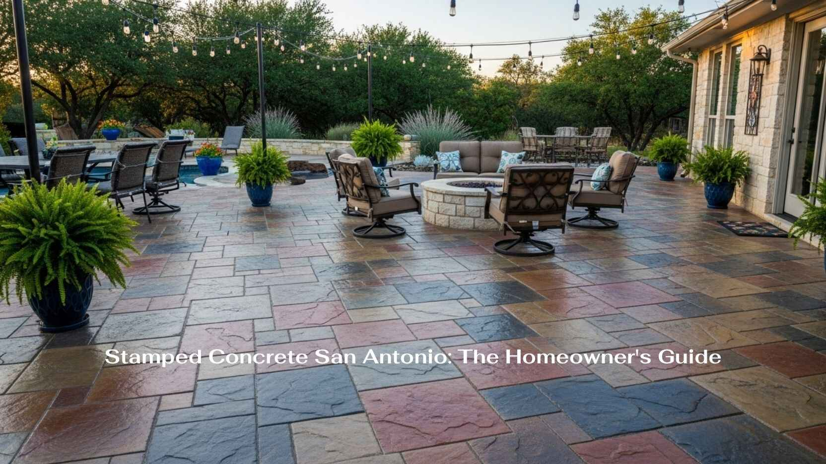 Stamped Concrete San Antonio: The Homeowner’sGuide