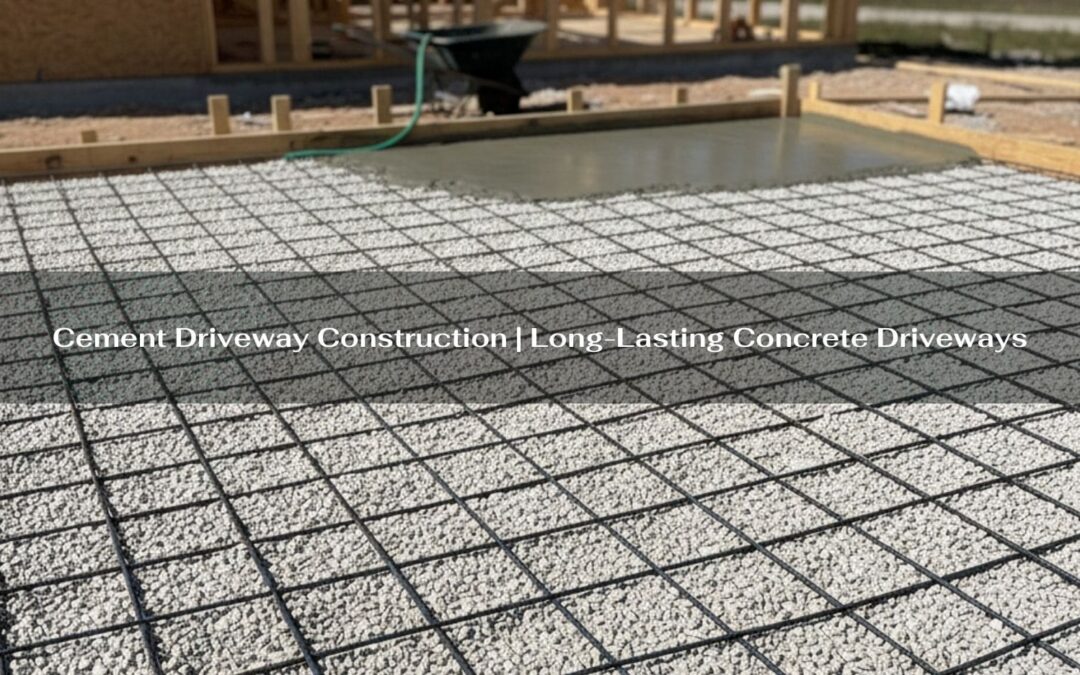 Cement Driveway Construction | Long-Lasting Concrete Driveways