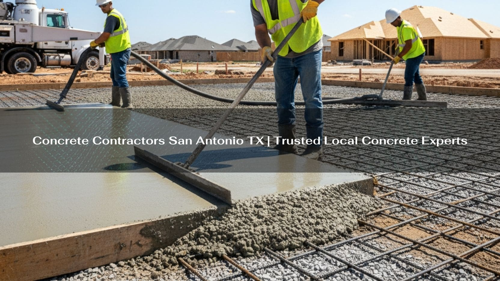 Concrete Contractors San Antonio TX