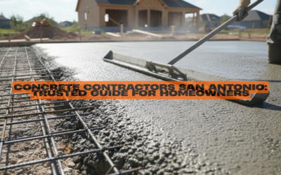 Concrete Contractors San Antonio: Trusted Guide for Homeowners